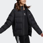 Пуховик женский черный Adidas Neo - фото 4