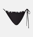 Бикини Baci с бисером SIR, черный - фото