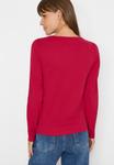 Топ Cecil V-NECK LANGARM, Rot/Dark Red - фото 3