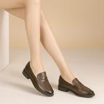 Лоферы женские с низким верхом Vedullar, черный - фото 17