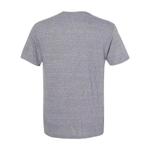 Футболка из джерси Snow Heather с буквенным вырезом JERZEES, синий - фото