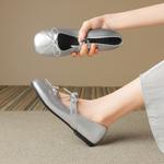 Туфли Мэри Джейн женские Foxer, серебряный - фото 12