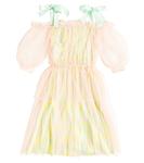 Платье макси из тюля Paade Mode, розовый - фото