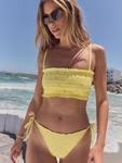 Верх бикини бандо Next, желтый - фото 2