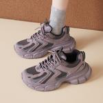 Кроссовки AGSDON Chunky Sneakers Women's Low-top, фиолетовый - фото 17