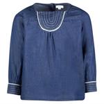 Топ Melina в синем дениме Guadalupe Design - фото 2