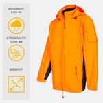 Дождевик Michael Heinen, цвет neonorange navy - фото 2