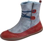 Женские ботильоны ZBYY с поддержкой свода стопы, низкий каблук, для повседневной ходьбы, короткие ботинки на выход, слипоны, винтажные зимние уличные ботинки на плоской подошве, Grey - фото