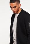 Куртка на молнии Urban Classics SWEAT BOMBER JACKET, цвет Black - фото 4