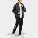 Куртка adidas Monogram Jacket 'Black White', черный - фото 4