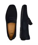 Кожаные мокасины Noel Boss, синий - фото 4