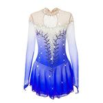 HEAD Платье для фигурного катания Custom, девичье, синее, с длинным рукавом, Pink, XXS - фото 10