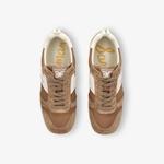 Кроссовки кожаные Sam Edelman Zaria, коричневый / белый - фото 2