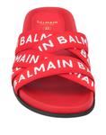 Сандалии Balmain, красный - фото 4