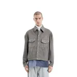 Куртка мужская серая Zara, серый - фото 5