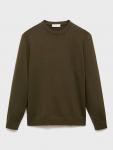 Свитер с круглым вырезом Mango, Dark Green - фото 3