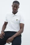 Классическая рубашка-поло Lyle & Scott, белый - фото 4