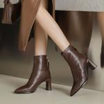 JOSINY Черные женские ботильоны, цвет Black - фото 10