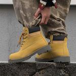 ZHENRAN Желтые ботинки Short Martin мужские - фото 6