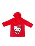 Hello Kitty Красный дождевик для девочек - фото 2