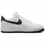 Nike Air Force 1 White Black Outsole, черно-белый - фото 2