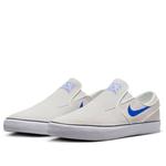 Кроссовки sb janoski+ slip 'summit white hyper royal' Nike, белый - фото 2