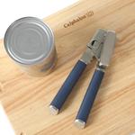 Calphalon Edge многофункциональный консервный и штопор из нержавеющей стали с термопластичной резиновой ручкой, темно-синий - фото 2