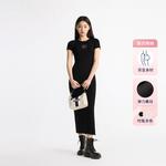 Женское платье с коротким рукавом Tommy Hilfiger, черный - фото 6