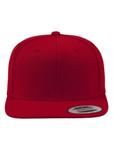 Бейсболка Flexfit Snapback, цвет red/red - фото