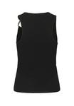 Топ Kaffe KALOREENA TANK TOP, Black Deep/Mottled Black - фото 5