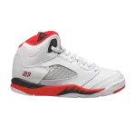 Кроссовки Air Jordan 5 Retro PS, белый - фото