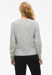 Джемпер VILA VILORY RUNDHALS, Light Grey Melange/Light Grey - фото 3