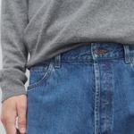 Прямые джинсы Burt THE ROW, синий - фото 7