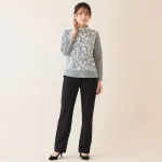 Топ с цветочным опалом Lobjie, цвет Gray - фото 4