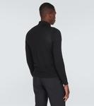 Шерстяной свитер-поло Tom Ford, черный - фото 4