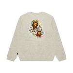 Aape Свитшот Women's Gray White WH2 - фото 3