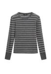 Топ Massimo Dutti STRIPED , Grey - фото 5