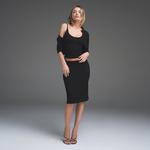 Юбка миди SKIMS, цвет obsidian - фото 2