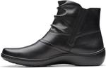 Женские ботильоны Clarks Cora Pace, Black Leather - фото 3