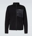 Флисовая куртка с подкладкой из пике Peak Performance, Black - фото