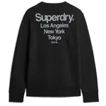 Толстовка Superdry Core Logo City Loose, черный - фото 2