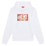 Худи Diesel Ginn L4, белый - фото 3