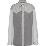 Рубашка мужская черная Maison Margiela, черный - фото