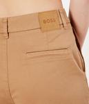 Брюки тахини Regular fit Boss Orange, коричневый - фото 4