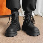 Мужские черные ботинки Martin Boots Romon - фото 6