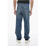 Синие джинсы из полиэстера Деним Marcelo Burlon, Blue - фото 2