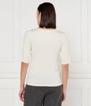 Блуза женская Marc Cain с короткими рукавами, экрю - фото 3