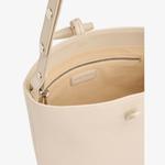 Сумка-ведро кожаная Whistles Cleo, бежевый - фото 3