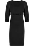 PINKO платье миди Alda, черный - фото