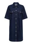ONLY Платье-рубашка 'ONLBELLE' в темно-синем цвете - фото